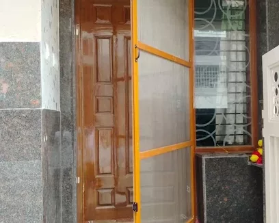Mosquito mesh door screen installed by M R Venetians