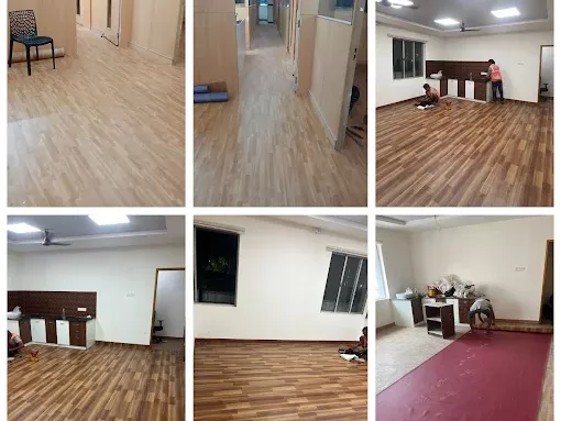 Vinyl Flooring Across a Commercial Interior