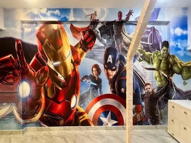 Themed Wallpaper for a Child's Room